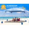 image:imageGorich Beach Tent Sun Shelter with 8 Sandbags UPF50 Protection amp Windproof Pop Up Beach Canopy Tent Sun Shade for Family Travel amp Camping Easy Setup Canopy UmbrellaNavy