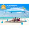 image:imageGorich Beach Tent Sun Shelter with 8 Sandbags UPF50 Protection amp Windproof Pop Up Beach Canopy Tent Sun Shade for Family Travel amp Camping Easy Setup Canopy UmbrellaSkyblue