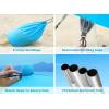 image:imageGorich Beach Tent Sun Shelter with 8 Sandbags UPF50 Protection amp Windproof Pop Up Beach Canopy Tent Sun Shade for Family Travel amp Camping Easy Setup Canopy UmbrellaSkyblue