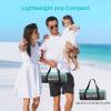 image:imageGorich Beach Tent Sun Shelter with UPF50 UV Protection for 1234567 Person Lightweight amp Portable Beach Shade Canopy with 2 Zippered Doors Easy Setup Family Beach UmbrellaTurquoise