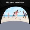image:imageGorich Beach Tent Sun Shelter with UPF50 UV Protection for 1234567 Person Lightweight amp Portable Beach Shade Canopy with 2 Zippered Doors Easy Setup Family Beach UmbrellaDark ShelterSkyblue