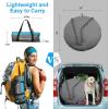image:imageGorich Beach Tent Sun Shelter with UPF50 UV Protection for 1234567 Person Lightweight amp Portable Beach Shade Canopy with 2 Zippered Doors Easy Setup Family Beach UmbrellaSkyblue