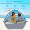 image:imageGorich Easy Pop Up Beach Tent for 34 Person UPF 50 UV Protection Beach Umbrella Sun Shelter Portable Lightweight Shade with Easy Foldable amp Instant SetupSkyblue
