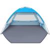 image:imageGorich Beach Tent Sun Shelter for 346810 Person with UPF 50 UV Protection Lightweight amp Easy Setup Beach Shade Canopy Portable Beach Shade Tent Beach CabanaBlue