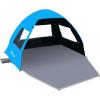 image:imageGorich Easy Pop Up Beach Tent for 34 Person UPF 50 UV Protection Beach Umbrella Sun Shelter Portable Lightweight Shade with Easy Foldable amp Instant SetupDark ShelterSkyblue