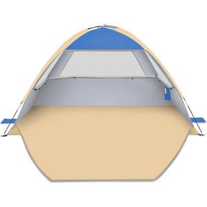 image:imageGorich Beach Tent Sun Shelter for 346810 Person with UPF 50 UV Protection Lightweight amp Easy Setup Beach Shade Canopy Portable Beach Shade Tent Beach CabanaSapphire Blue