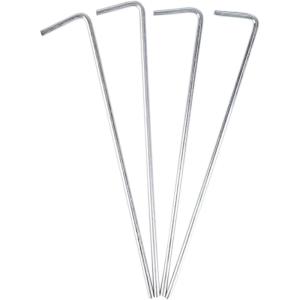 image:imageGorich Iron Tent Stakes for Outdoor Camping Beach Tent Garden Stakes for Gardening amp Canopies 4 pcs