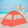 image:imageGorich Beach Tent for 3 People  Beach Tent Poles for Replacement 3 People Orange