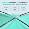 image:imageGorich Beach Tent for 3 People  Beach Tent Poles for Replacement 3 People Turquoise