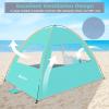 image:imageGorich Beach Tent for 3 People  Beach Tent Poles for Replacement 3 People Turquoise