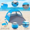 image:imageGorich Beach Tent for 6 People  Beach Tent Poles for Replacement 6 People Sky Blue