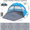 image:imageGorich Beach Tent for 6 People  Beach Tent Poles for Replacement 6 People Sky Blue