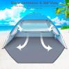 image:imageGorich Beach Tent for 6 People  Beach Tent Poles for Replacement 6 People Sky Blue