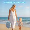 image:imageGorich Pop Up Baby Beach Tent with UPF50 UV Protection Portable Toddler Sun Shelter with Mesh Ventilation Lightweight amp Foldable Play Shade Tent for Beach Park amp BackyardLight Blue
