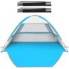 image:imageGorich Beach Tent for 3 People  Beach Tent Poles for Replacement 3 People Silver