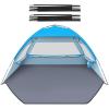 image:imageGorich Beach Tent for 3 People  Beach Tent Poles for Replacement 3 People SkyBlue