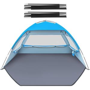 image:imageGorich Beach Tent for 3 People  Beach Tent Poles for Replacement 3 People SkyBlue