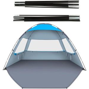 image:imageGorich Beach Tent for 6 People  Beach Tent Poles for Replacement 8 People Sky Blue