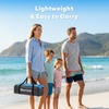 image:imageGorich Beach Tent Sun Shelter with Canopy Easy Setup UPF50 UV Protection Sun Shade for 345678 Person Lightweight amp Compact Beach Umbrella for Family TravelDark ShelterSkyblue