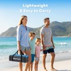 image:imageGorich Beach Tent Sun Shelter with Canopy Easy Setup UPF50 UV Protection Sun Shade for 345678 Person Lightweight amp Compact Beach Umbrella for Family TravelSkyblue